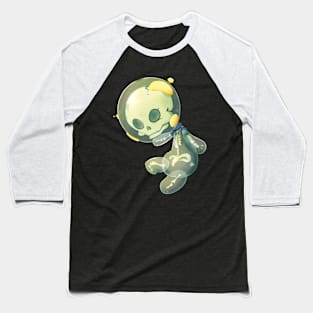 Bubble Skull Boy Baseball T-Shirt